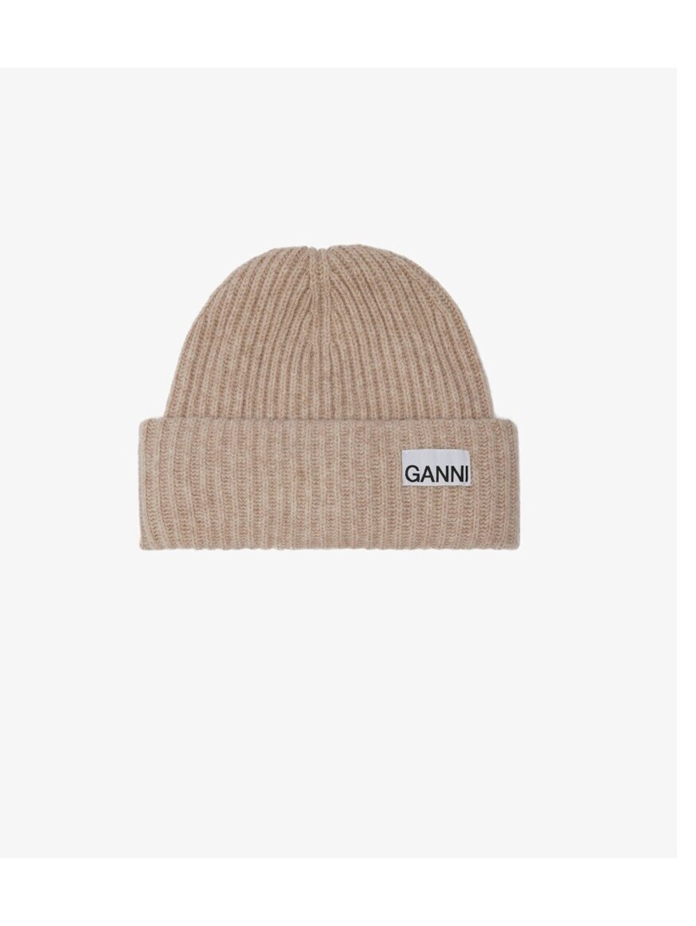 Ganni Oversize Wool Beanie